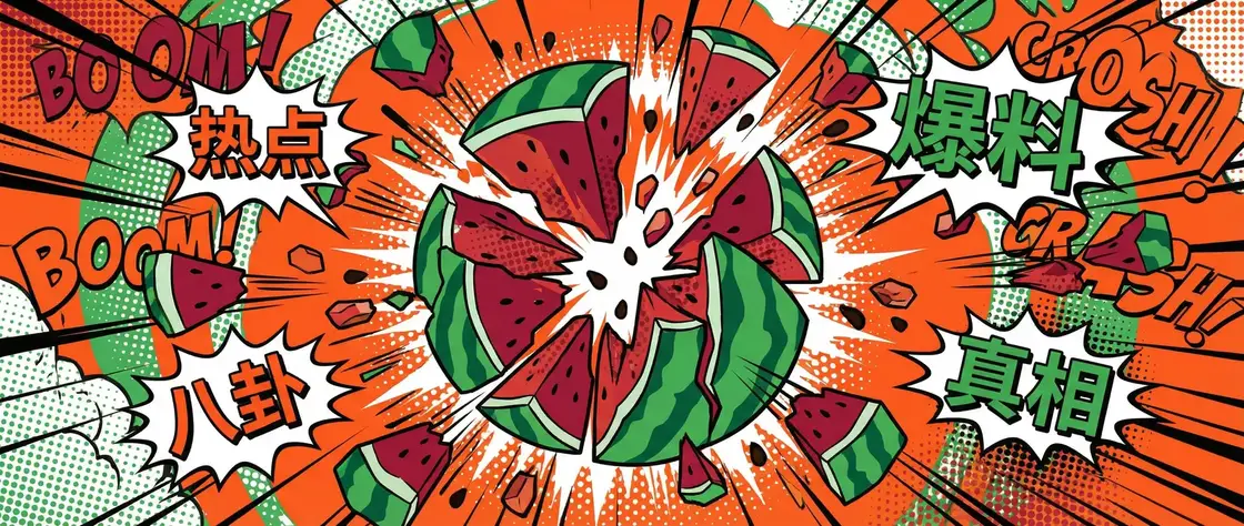 黑皮椰 今日头瓜爆炸漫画横幅